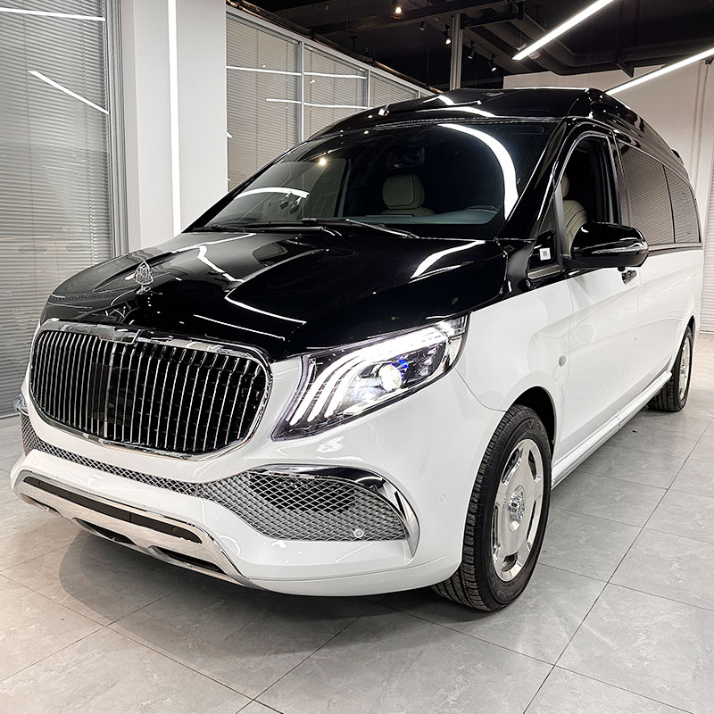 奔驰威霆商务车 加高顶带隔断单门MPV